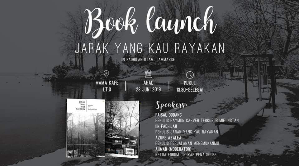 Book launch jarak yang kau rayakan