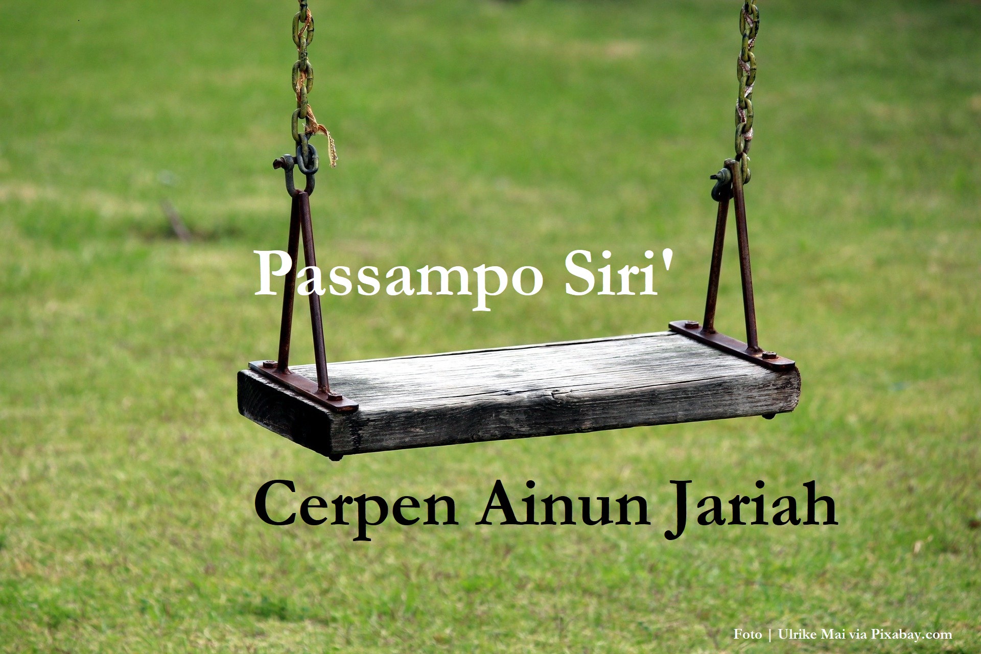 Ilustrasi Cerpen Passampo Siri gambar oleh swing-ulrike mai