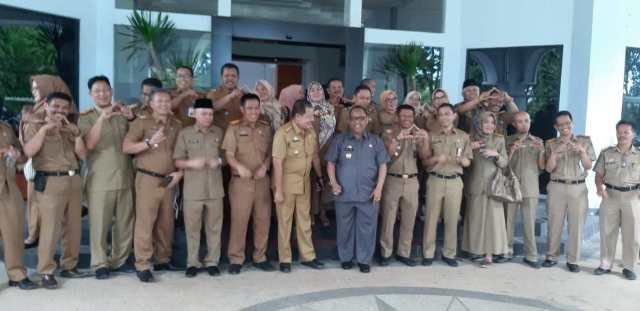 DPK Takalar mendapat kunjungan kerja dari DPK Prov Sulsel (Selasa, 28/1/2020) | Foto : Nazaruddin