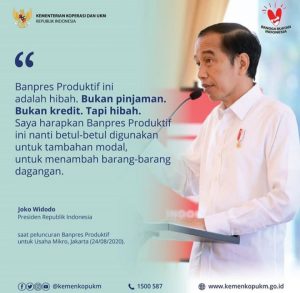 banpres, dana hibah presiden untuk umkm