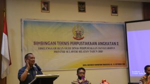 Bimtek tenaga pustakawan dpk sulsel
