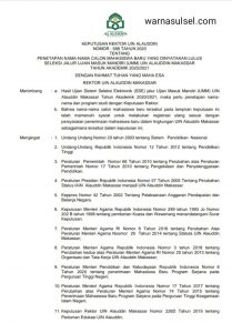 pengumuman umm uin alauddin 2020
