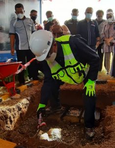 gedung layanan perpustakaan kabupaten bone