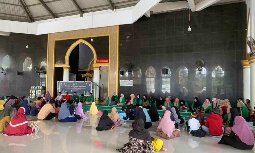 mewujudkan spirit islami pada generasi muda bersama KKN UIN Alauddin Makassar