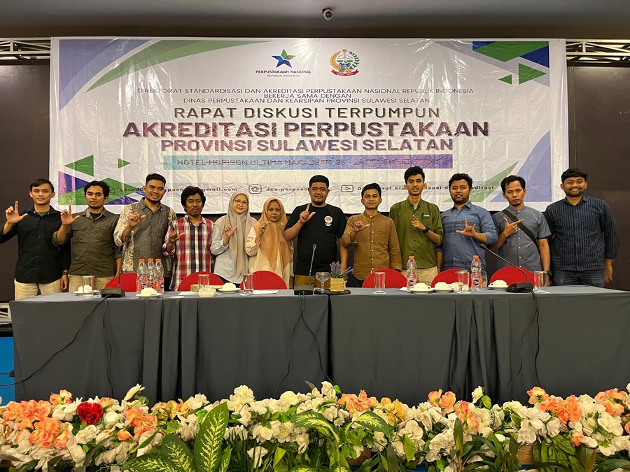 Rapat Perpusnas di Makassar, Asesor Verifikasi Kelengkapan Data Akreditasi di Hotel Horison Ultima Makassar, 23-24 Desember 2024.