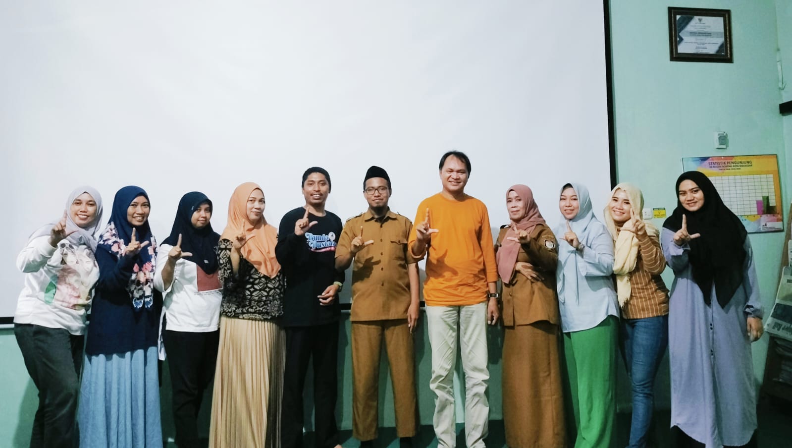 Plt Kepala UPT SPF SD Negeri Borong Ajak Bunda Pustaka Berkolaborasi