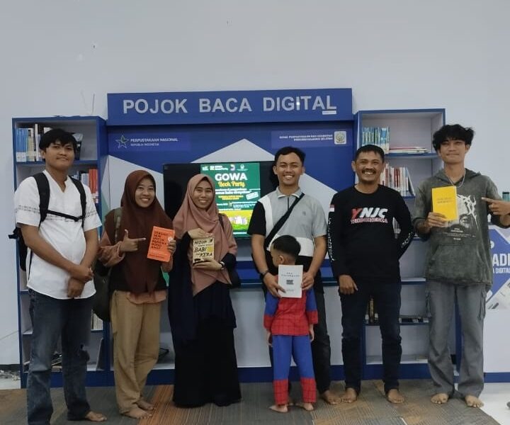 Gowa Book Party di Perpus Abdurrasyid Daeng Lurang