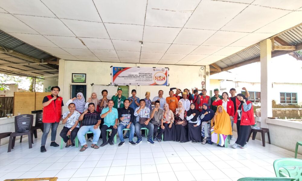 Mahasiswa KKN Unhas Gelar Pelatihan Daur Ulang Minyak Jelantah di Bulukunyi