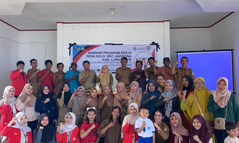 Seminar Awal Desa KKN Tematik UNHAS Dorong Pengembangan UMKM Berbasis Potensi Lokal