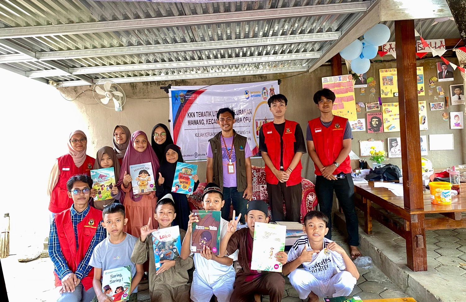 KKN T Literasi Unhas Gandeng Relima Perpusnas