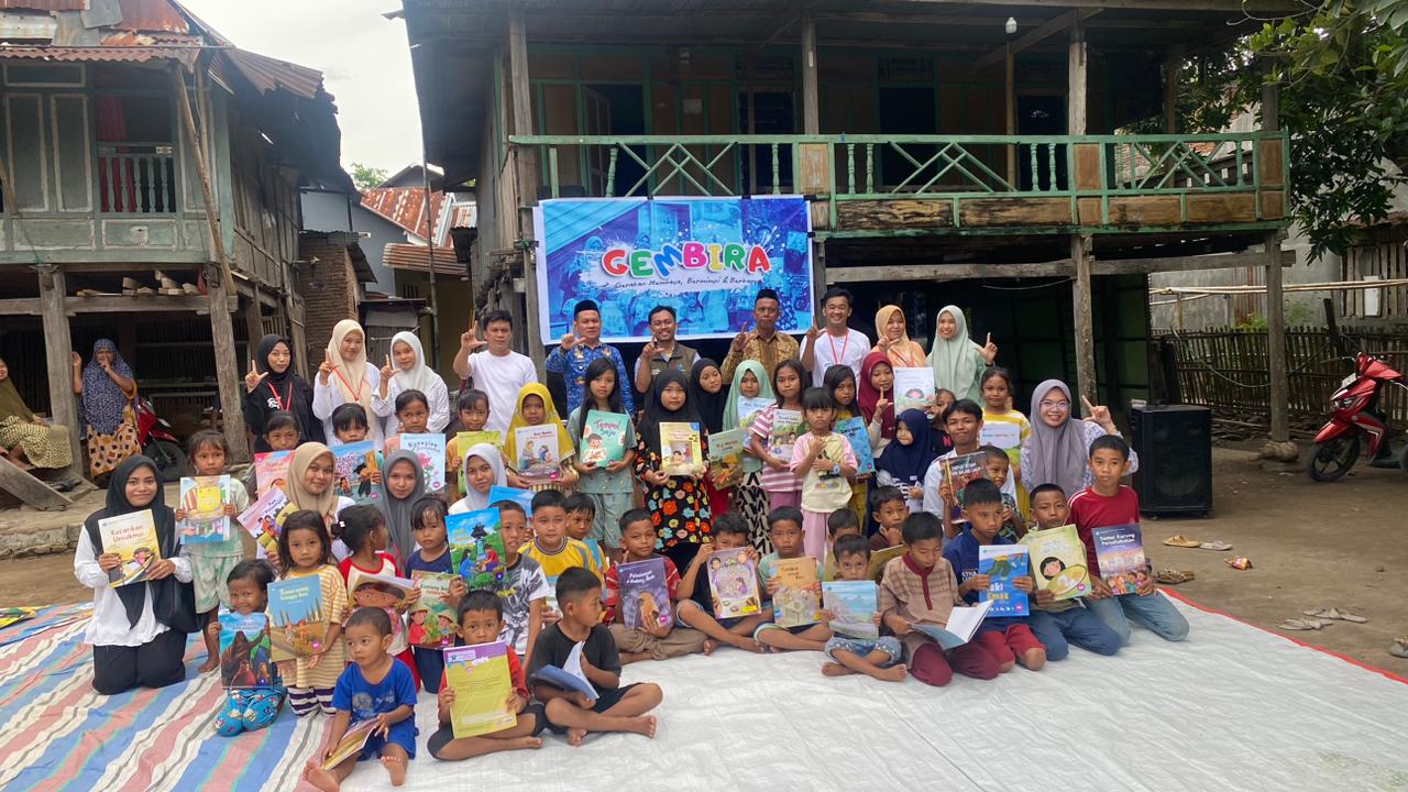 Giat Literasi di mandalle bersama relima Gowa