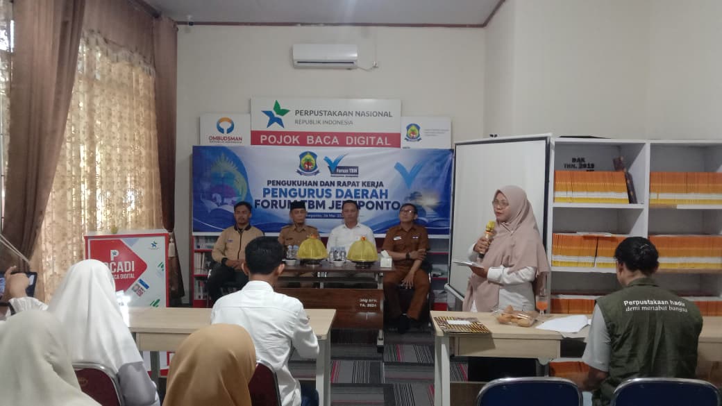 Pelantikan Forum TBM Jeneponto